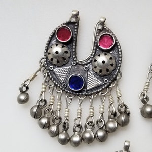 Afghan pendant, Turkmen pendant, small Afghan pendant