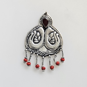 Afghan pendant, Turkmen pendant, lightweight Afghan pendant