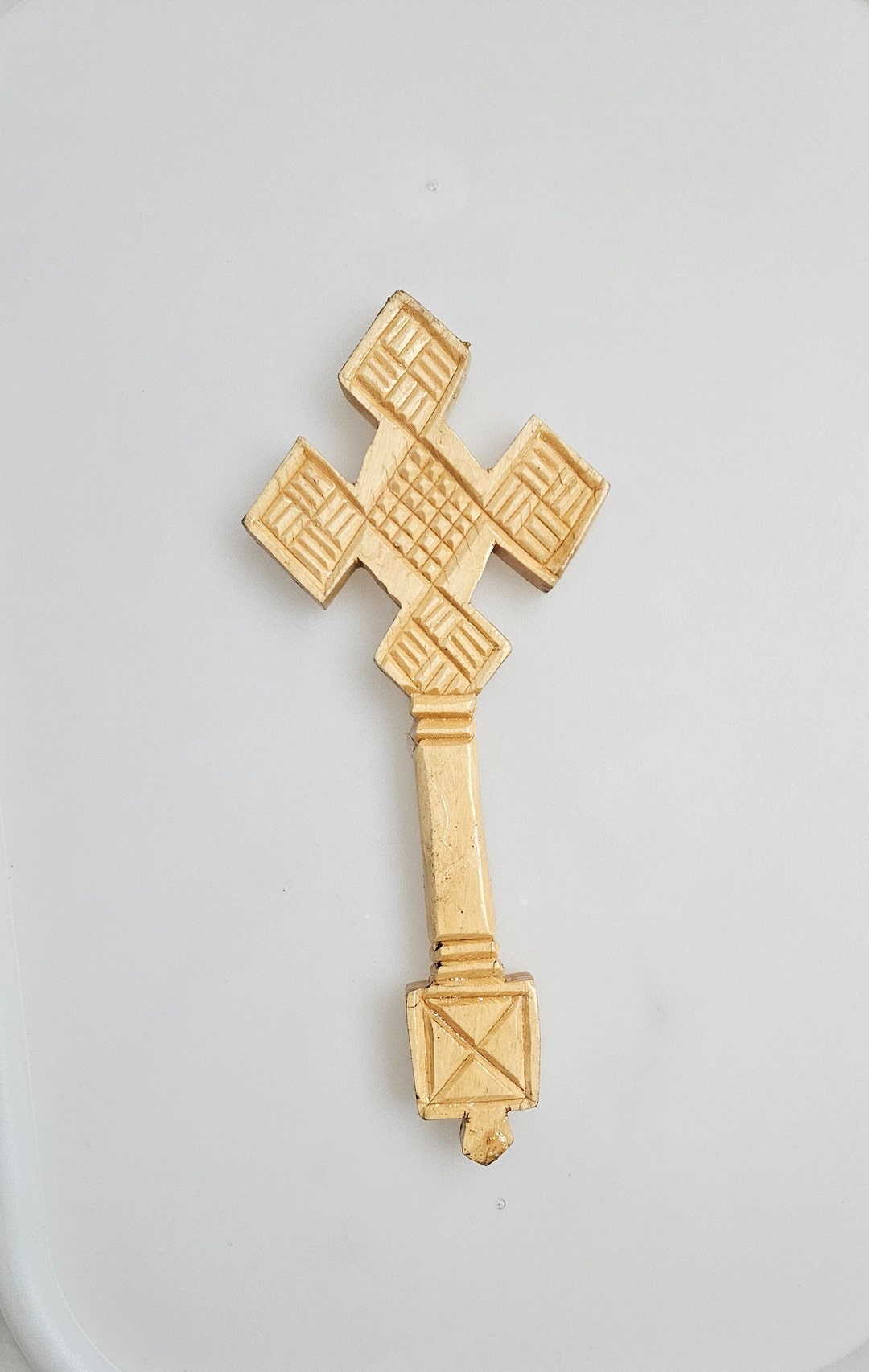 Small Wooden Ethiopian Cross, Blessing Cross, Wood Cross Etsy