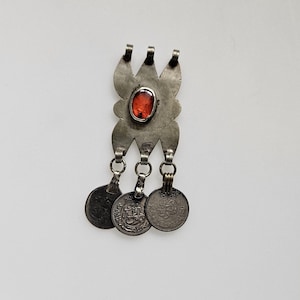 Afghan pendant, light weight pendant, Turkmen pendant