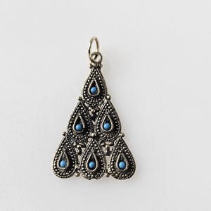 Afghan Pendant, Turkmen Style Lightweight Charm