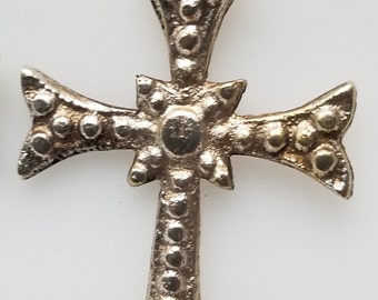 Hand Crafted Ethiopian Coptic Cross Pendant