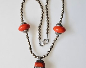 Äthiopische Halskette, handgemachter Schmuck
