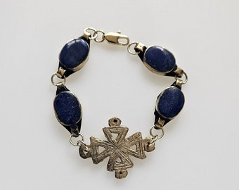Coptic Cross bracelet, brass bracelet, Ethiopian bracelet