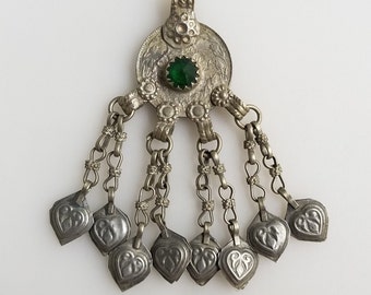 Afghan pendant, coin pendant