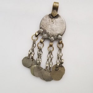 Afghan pendant, coin pendant