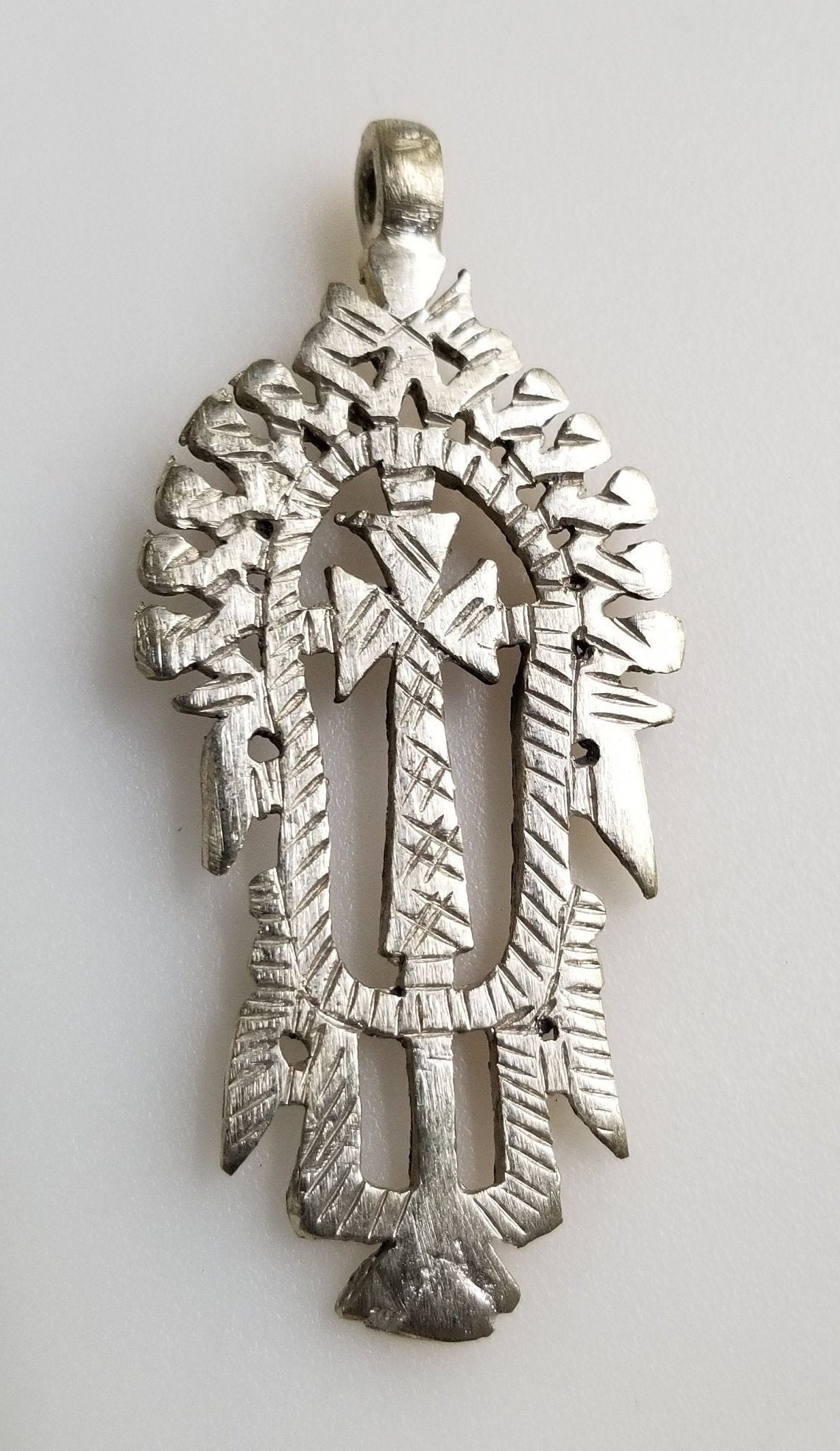 Lalibela Ethiopian Coptic Cross Pendant Ethiopian jewelry Etsy