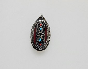 Small Afghan pendant, Turkmen pendant