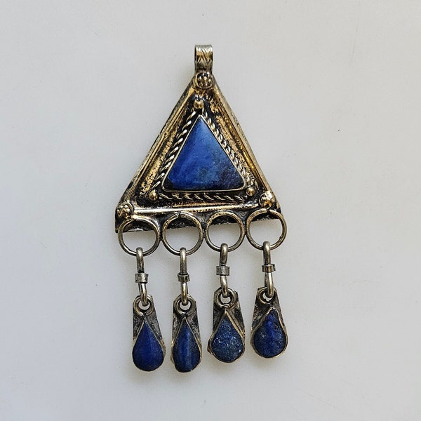 Afghan pendant, Turkmen pendant