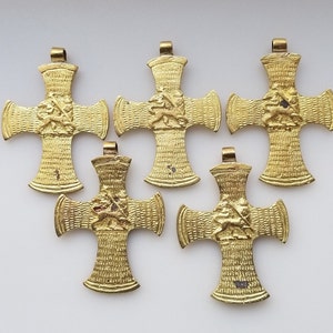 DISCOUNTED - ONE Ethiopian Lion of Judah pendant