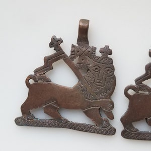 Ethiopian Lion of Judah pendant, Authentic Ethiopian pendant, lion jewelry