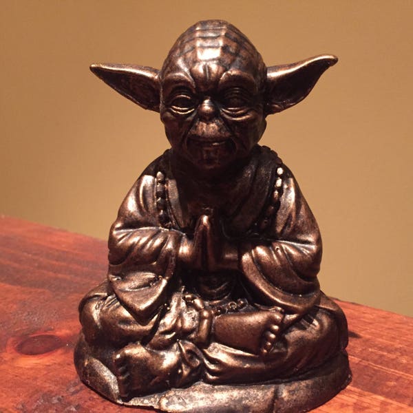 Bronze Yoda Buddha  Statue  gift Star Wars Buddha