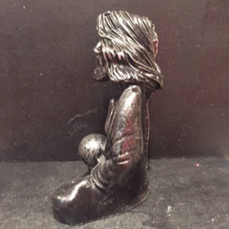 Silver Dude Buddha The Dude The Big Lebowski Statue original Etsy