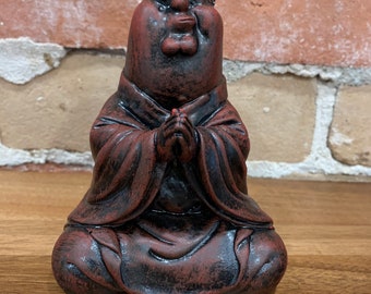 Peter Griffin Buddha Red antiqued  Family Guy  Statue original  Sculpt and cast Resin toy