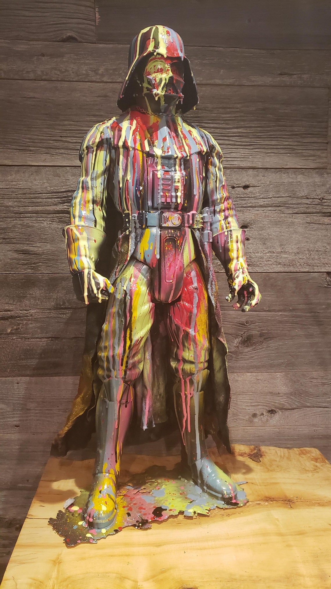 31 Graffiti Darth Vader resin drip art statue Star Wars | Etsy