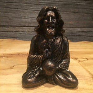 Bronze Dude Buddha The Dude The Big Lebowski  Statue original  Sculpt and cast  Dude-ha