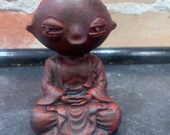 Stewie Buddha Red antiqued  Family Guy  Statue