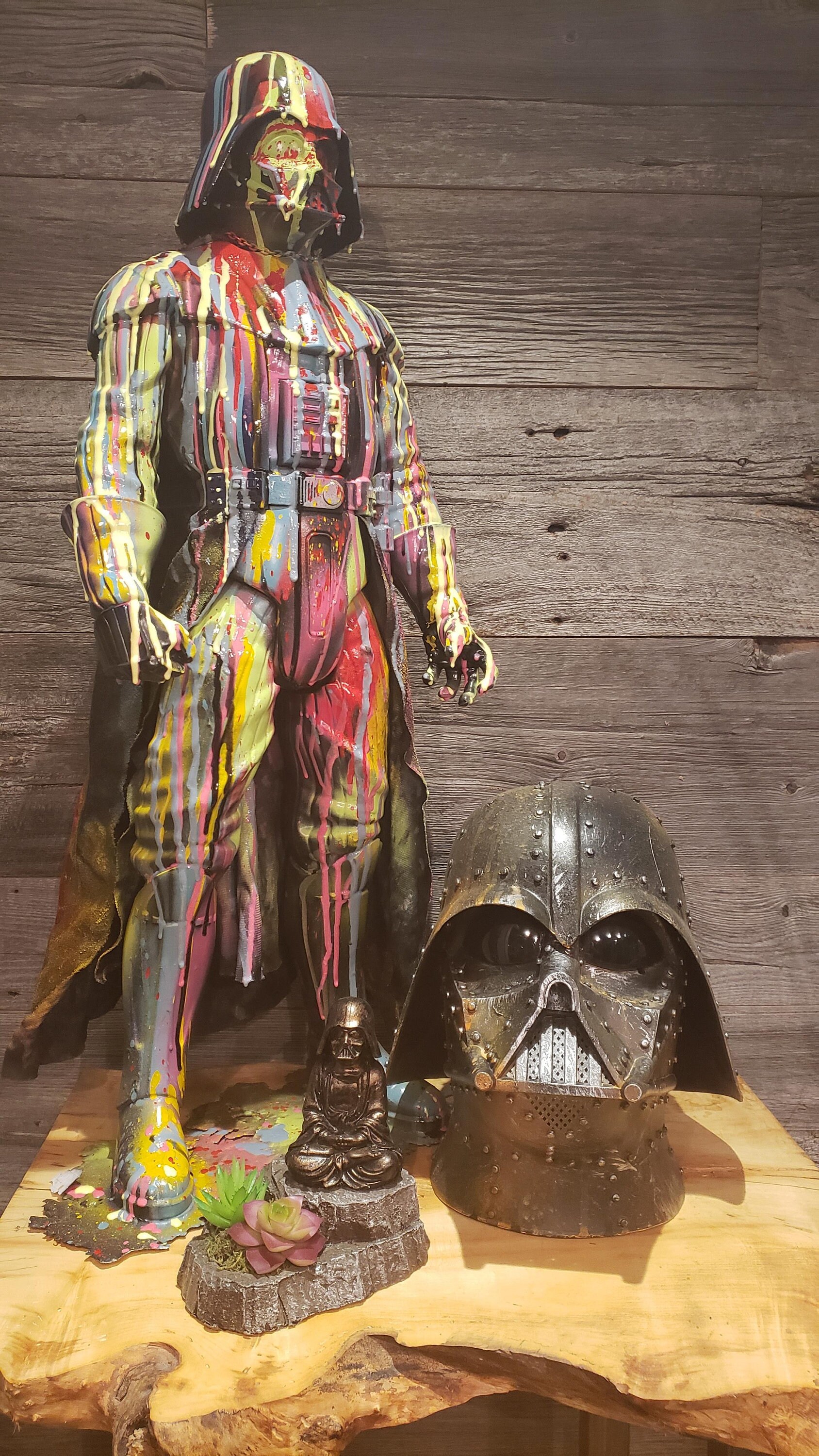 31 Graffiti Darth Vader Resin Drip Art Statue Star Wars | Etsy Canada