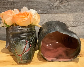 EMPTY Kylo Ren Helmet Centerpiece vase Planter succulents air plants  terrarium decor  Star Wars