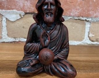 Jeff Bridges Dude Buddha The Dude Red antique The Big Lebowski  Statue original  Sculpt and cast  Dude-ha