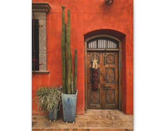 Colors of Tucson Arizona Photography Print Stretched Canvas - Southwest Wall Art Photography Home Decor Print - Andrea Thornton Photographer