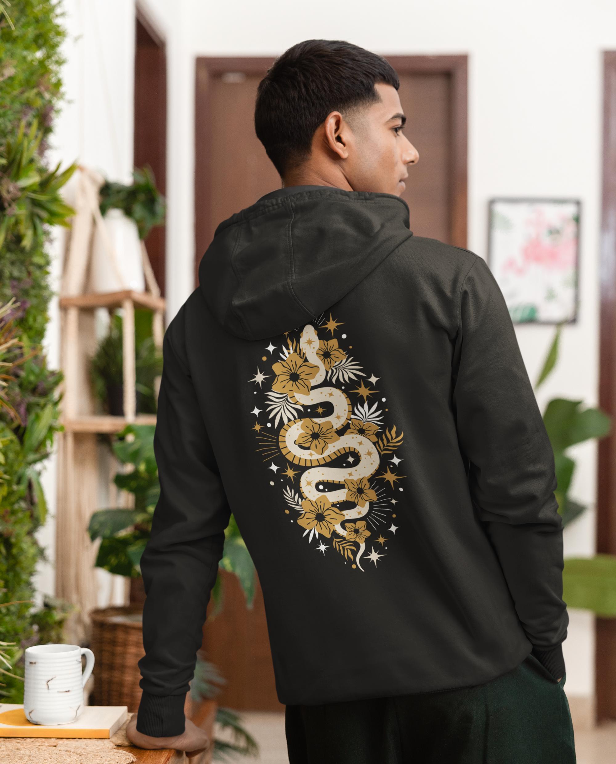 IDEASWAM ZIP HOODIE snake logo ジップパーカー メンズ IDEASWAM ZIP HOODIE snake logo ジップパーカー