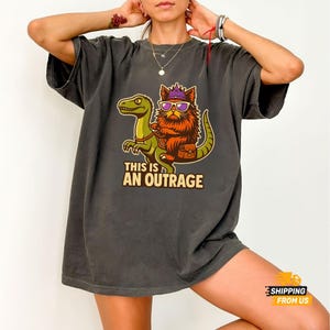 Princess Donut And Mongo Comfort Colors Shirt, Goddamns Donut Crewneck Tee, Dungeon Crawler Carl Tee, Fantasy Bookish Shirt