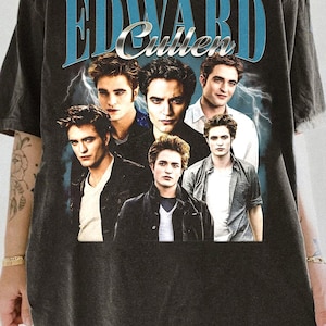 Comfort Colors Edward Cullen Shirt, Edward Vintage Tshirt For Men, Twightlight Unisex Tee Shirt, Movie Lover Shirt Men, Gift For Her
