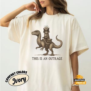 Princess Donut And Mongo Comfort Colors Shirt, Fantasy Series Reader Tee, Donut Warrior Shirt, Dungeon Crawler Carl Tee