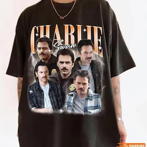 Retro Charlie Swan Graphic Shirt, Charlie Swan Homage Graphic Unisex T-Shirt, Bootleg Retro 90&#39;s Twilight Fans Gift, Twilight Merch Tee