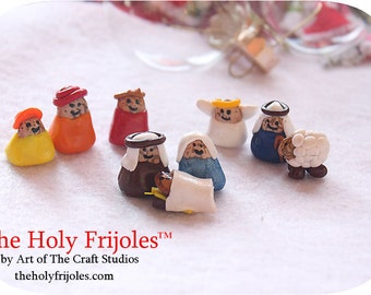 The Holy Frijoles™ The Pinto Bean Nativity Scene™
