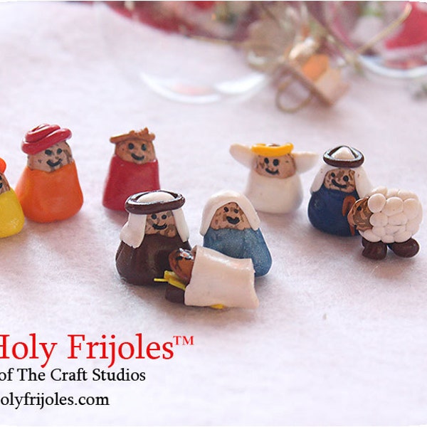 The Holy Frijoles™ The Pinto Bean Nativity Scene™