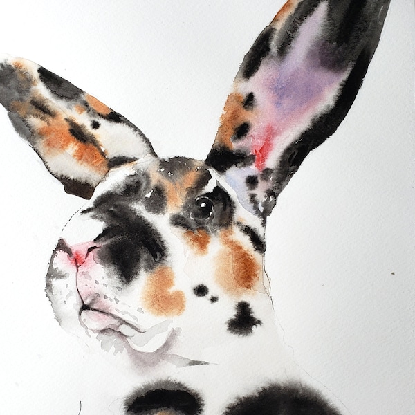 Calico Rabbit - Etsy
