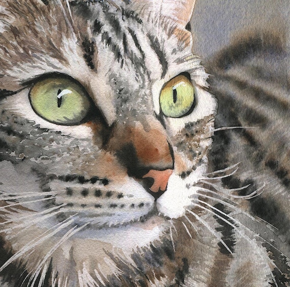 Grey: how to mix grey (aka Payne's grey, complementary grey) in watercolour  + black cat painting 