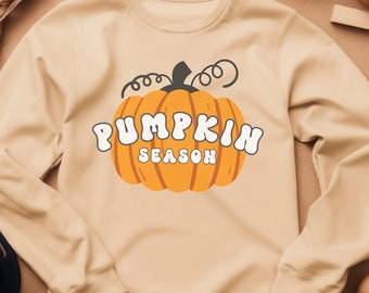 Bluza z kapturem Pumpkin Season - Prezent na Święto Dziękczynienia Prezenty jesienne - Bluza jesienna - Słodka bluza jesienna - Bluzy na Halloween dla kobiet