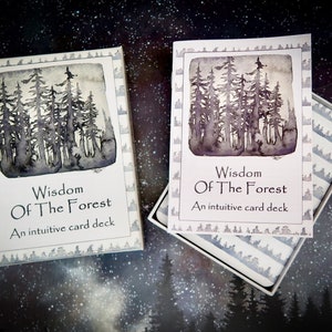 Intuïtief kaartendeck The Wisdom Of The Forest - meditatie - yogacadeau - orakelkaarten - wellness - geestelijke gezondheid