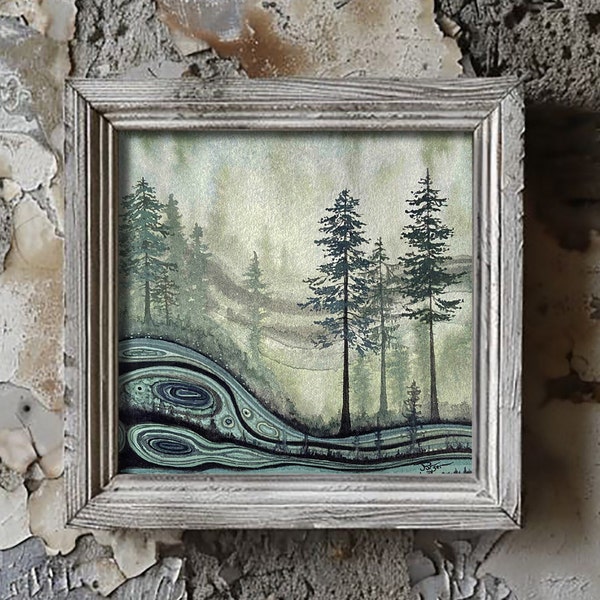 The Kambaba Jasper Forest - print - The Crystal Forests