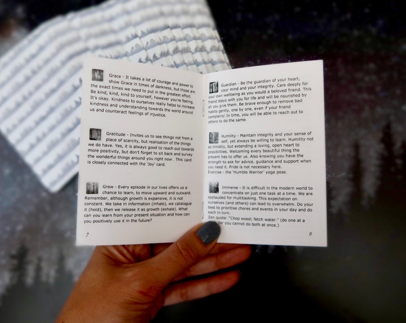 Wisdom of the Forest Oracle Deck - Hand-Painted Intuitive Cards for Meditation, Spiritual Guidance & Daily Reflection image 5