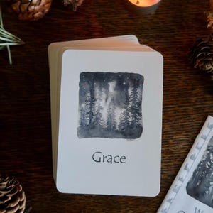 Wisdom of the Forest Oracle Deck - Hand-Painted Intuitive Cards for Meditation, Spiritual Guidance & Daily Reflection image 3