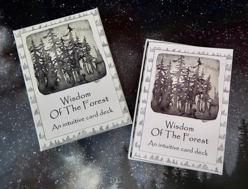 Wisdom of the Forest Oracle Deck - Hand-Painted Intuitive Cards for Meditation, Spiritual Guidance & Daily Reflection image 12