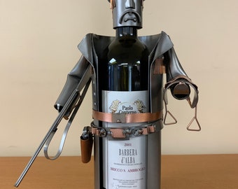 Billie the Kid Wine Bottle Holder