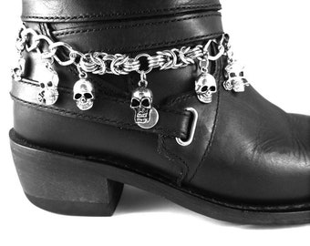 motorcycle boot chains