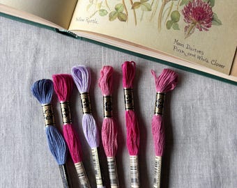 Curated Embroidery Thread Bundles – DMC Colour Sets from My Studio