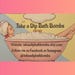 Takeadipbathbombs store logo