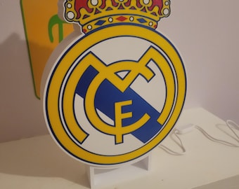 Luz LED del Real Madrid de fútbol
