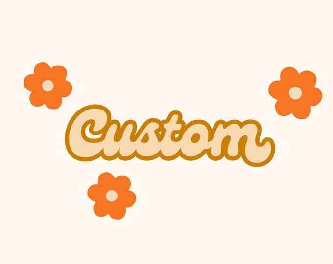 Custom Design Listing — Reserved (For Prior Conversation Only)