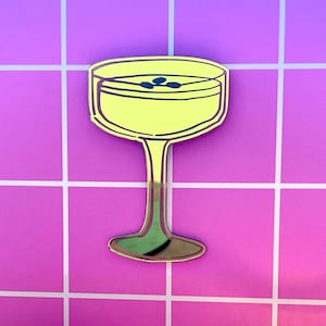 Espresso Martini Engraved Mirror | Modern Bar Wall Acrylic Decor | Colorful Quirky Mirror Art – Handmade Gift