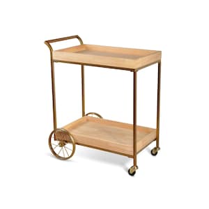 Drinks Trolley Mini Bar Cart Wooden Bar Trolley Antique Style Rolling Bar Cart Drinks Cart on Wheels Serving Trolley Cocktail Cart