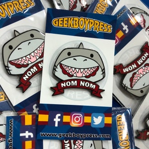 Nom Nom Enamel pin