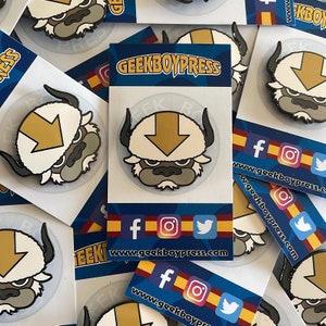 Air Bison Enamel Pin